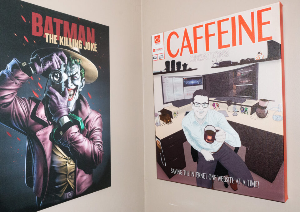 Comic Cover Wall