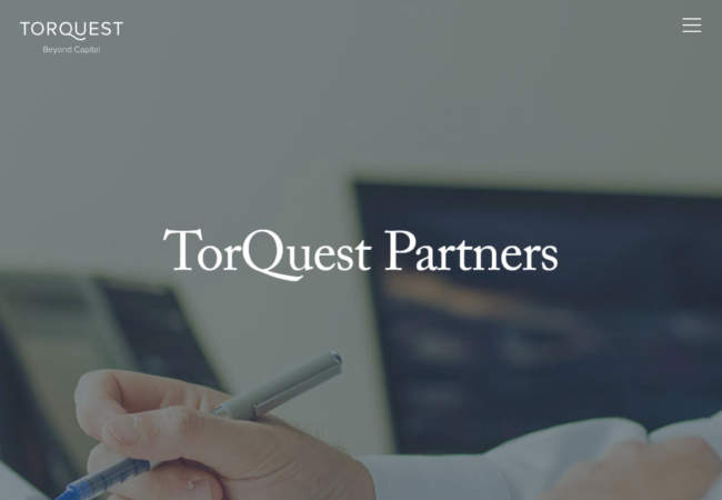 screenshot of TorQuest Partners website